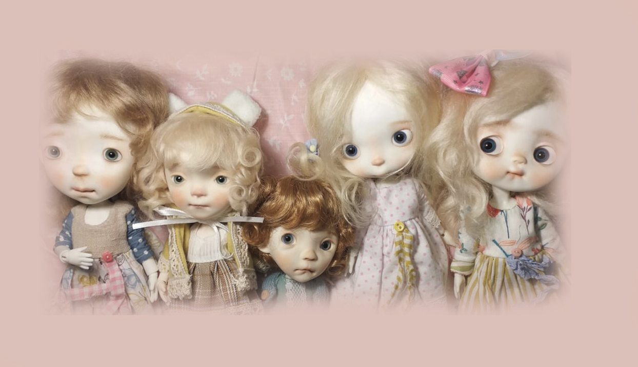 New Ooak dolls