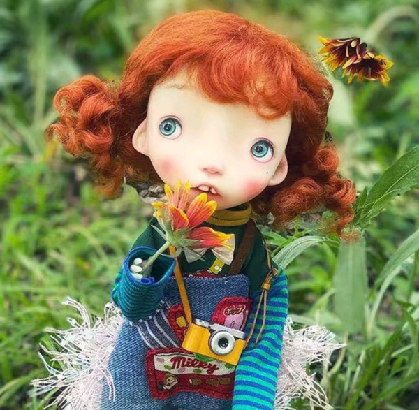 Malisa  bjd resin doll 12 inches by Ppinkydolls