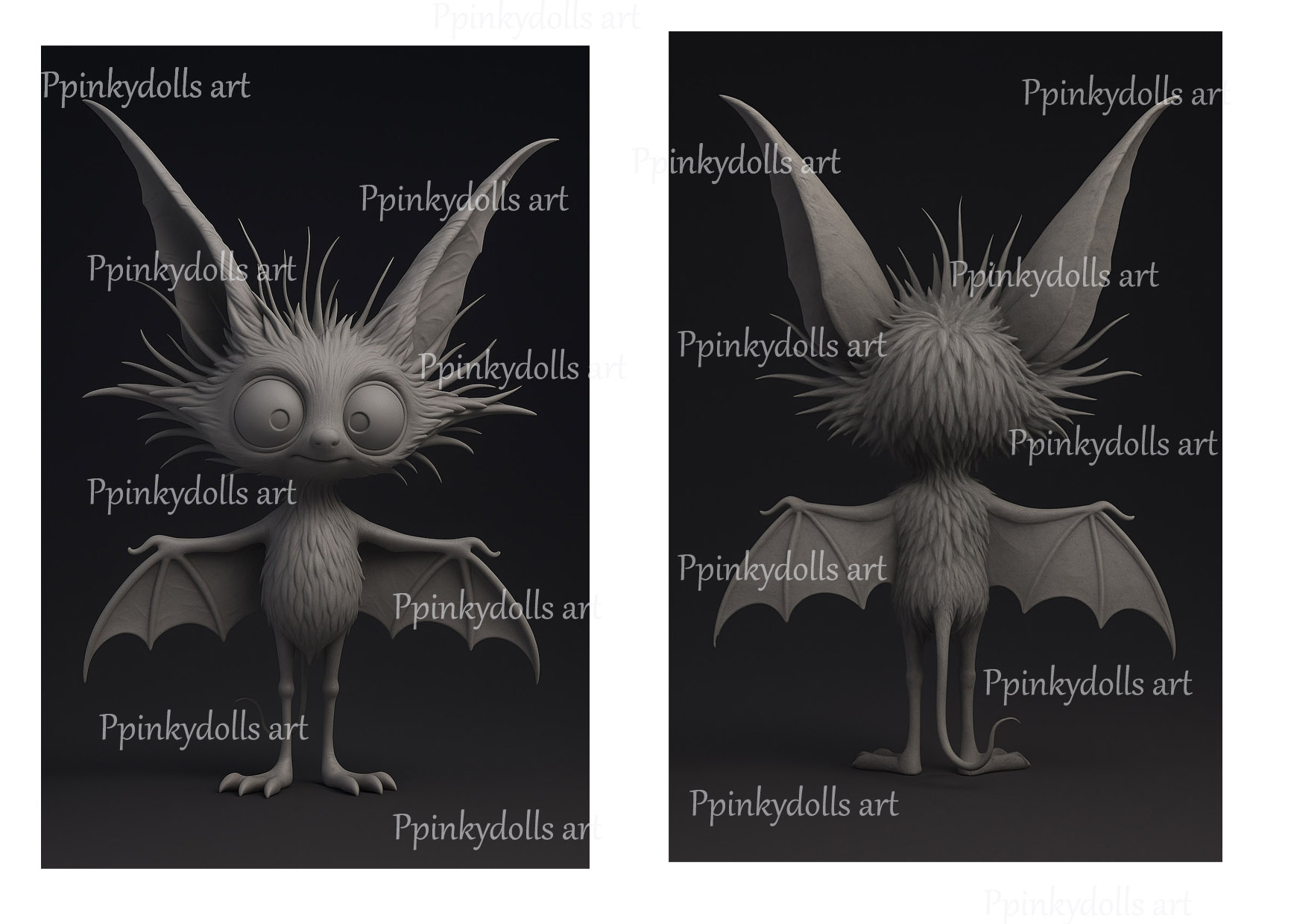 Pip Resin Art Figure (12 cm) | Limited Edition Handmade Collectible - Image 2