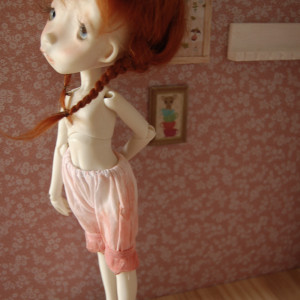 Malisa doll 11.5' with faceup eyes wig