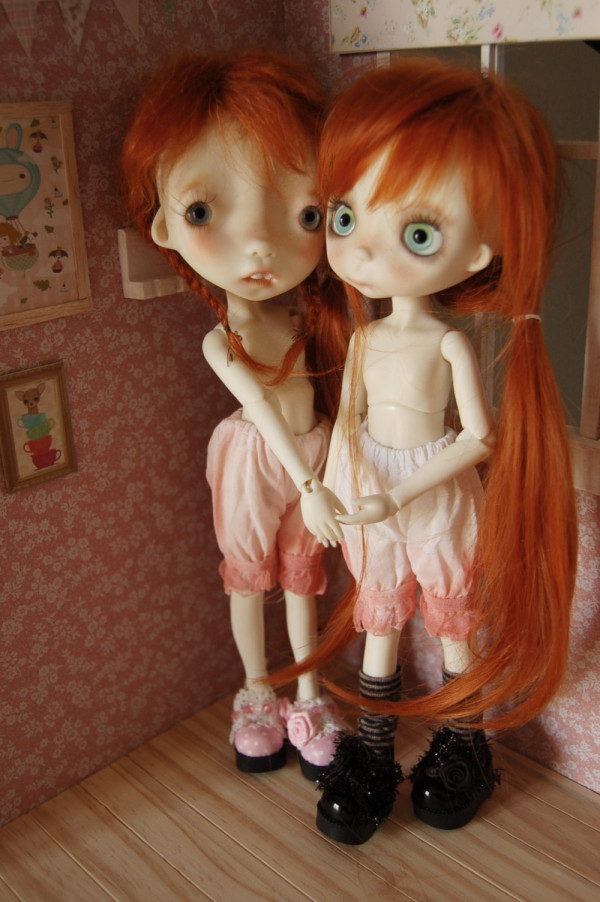 Malisa doll 11.5' with faceup eyes wig - Image 3