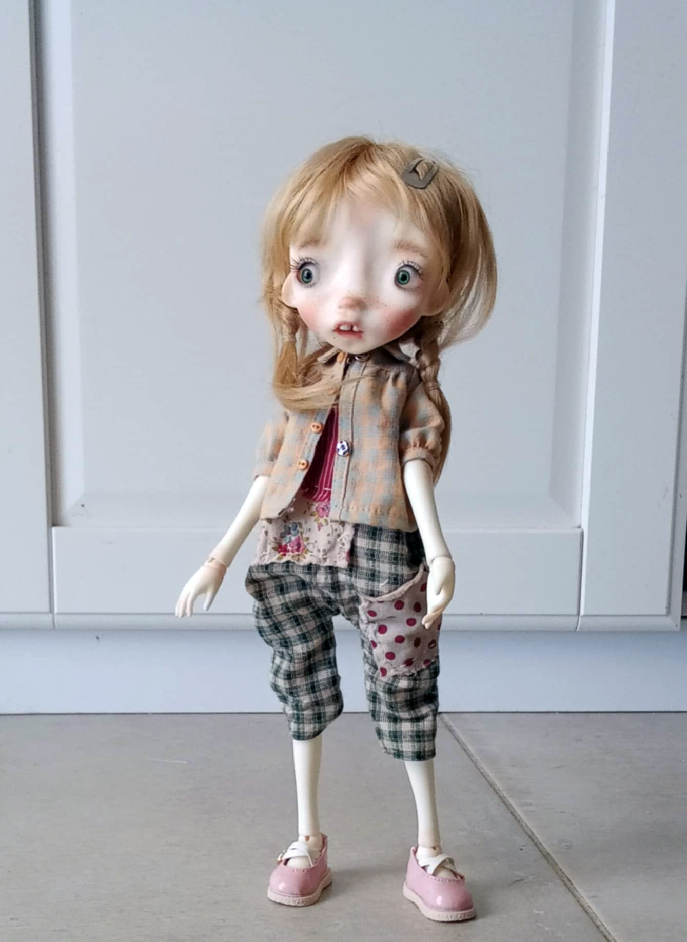 Malisa a ready bjd resin doll 12 inches full set - Image 2