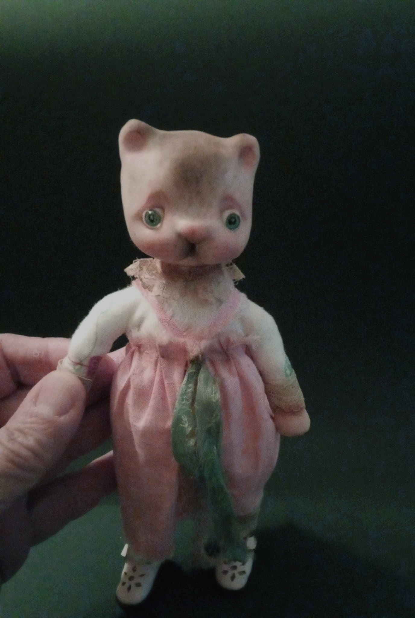 Gatini , OOAK handmade art doll,by Ppinkydolls - Image 3