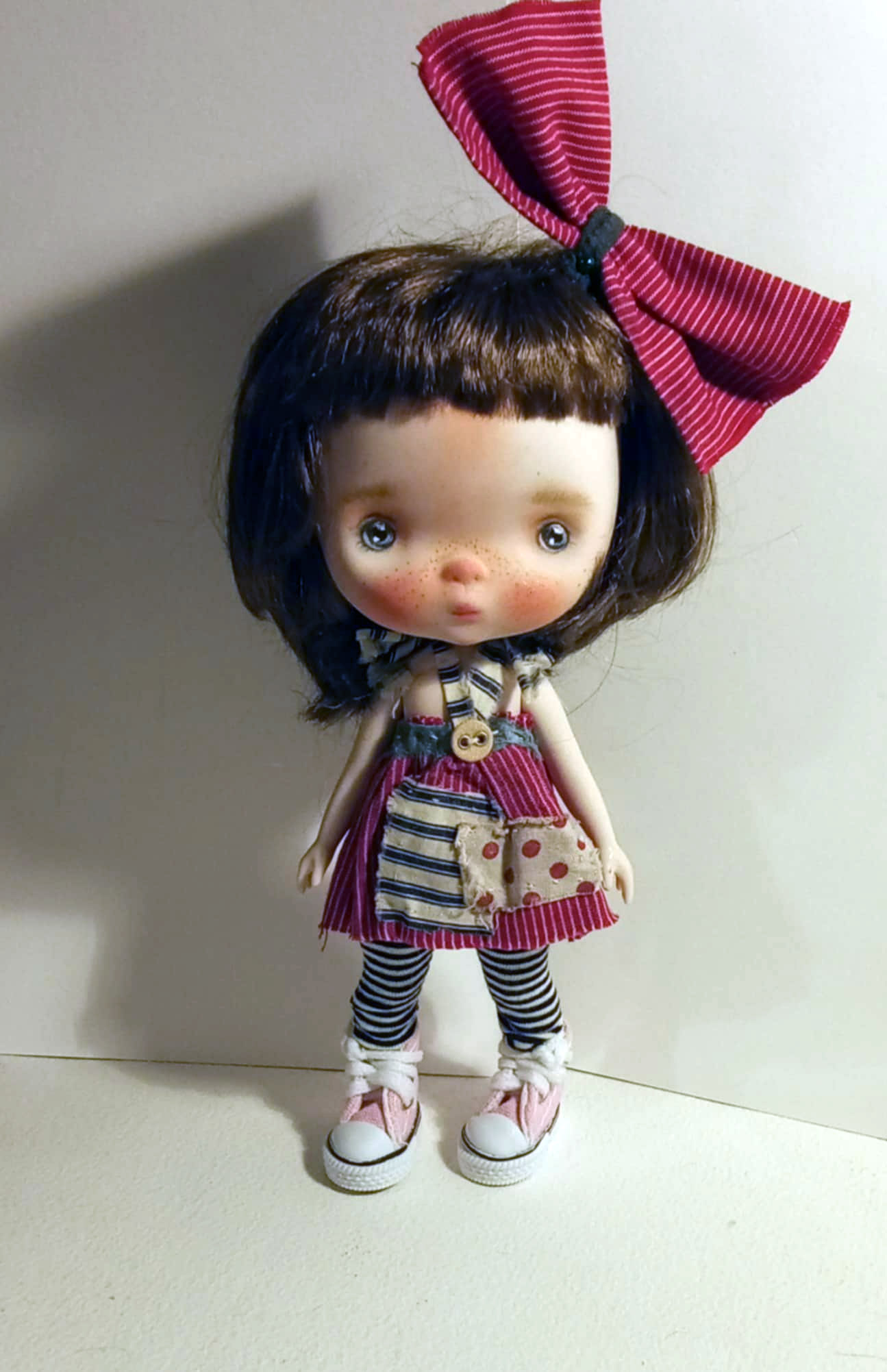 Popola ooak handmade 9'' full set ready doll by Ppinkydolls