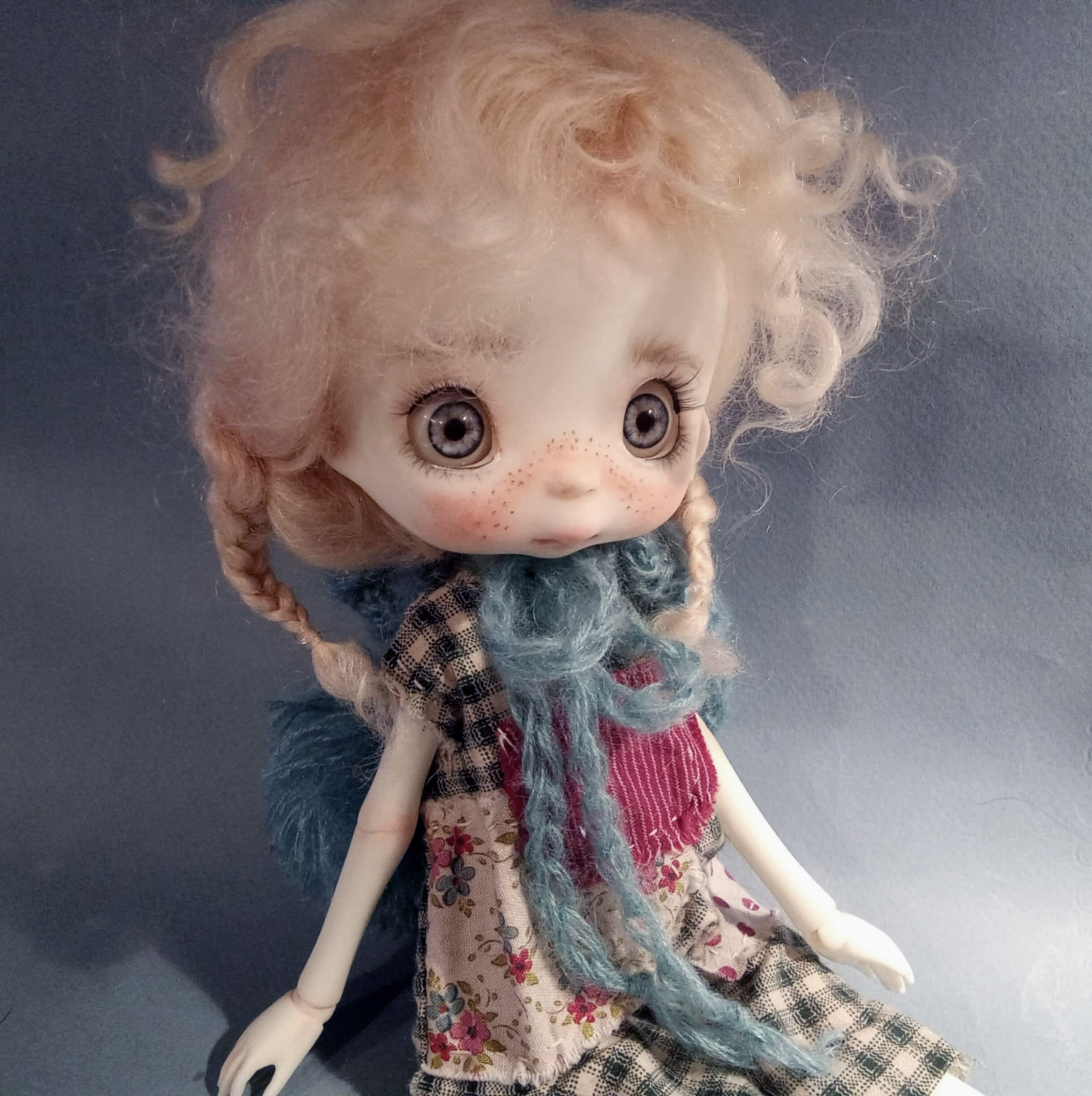Tutu a ready bjd resin doll 12 inches by Ppinkydolls - Image 3