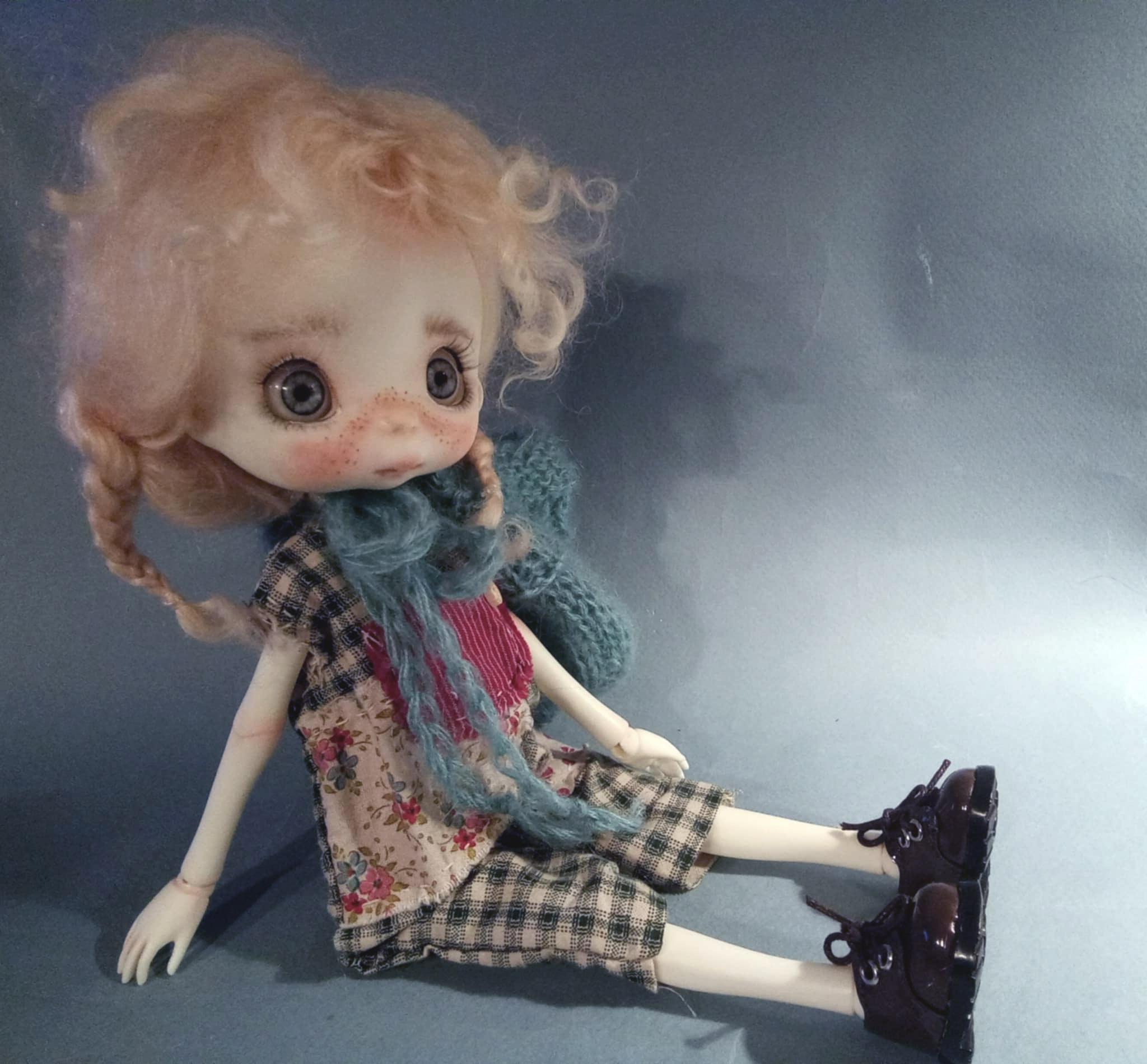 Tutu a ready bjd resin doll 12 inches by Ppinkydolls - Image 2