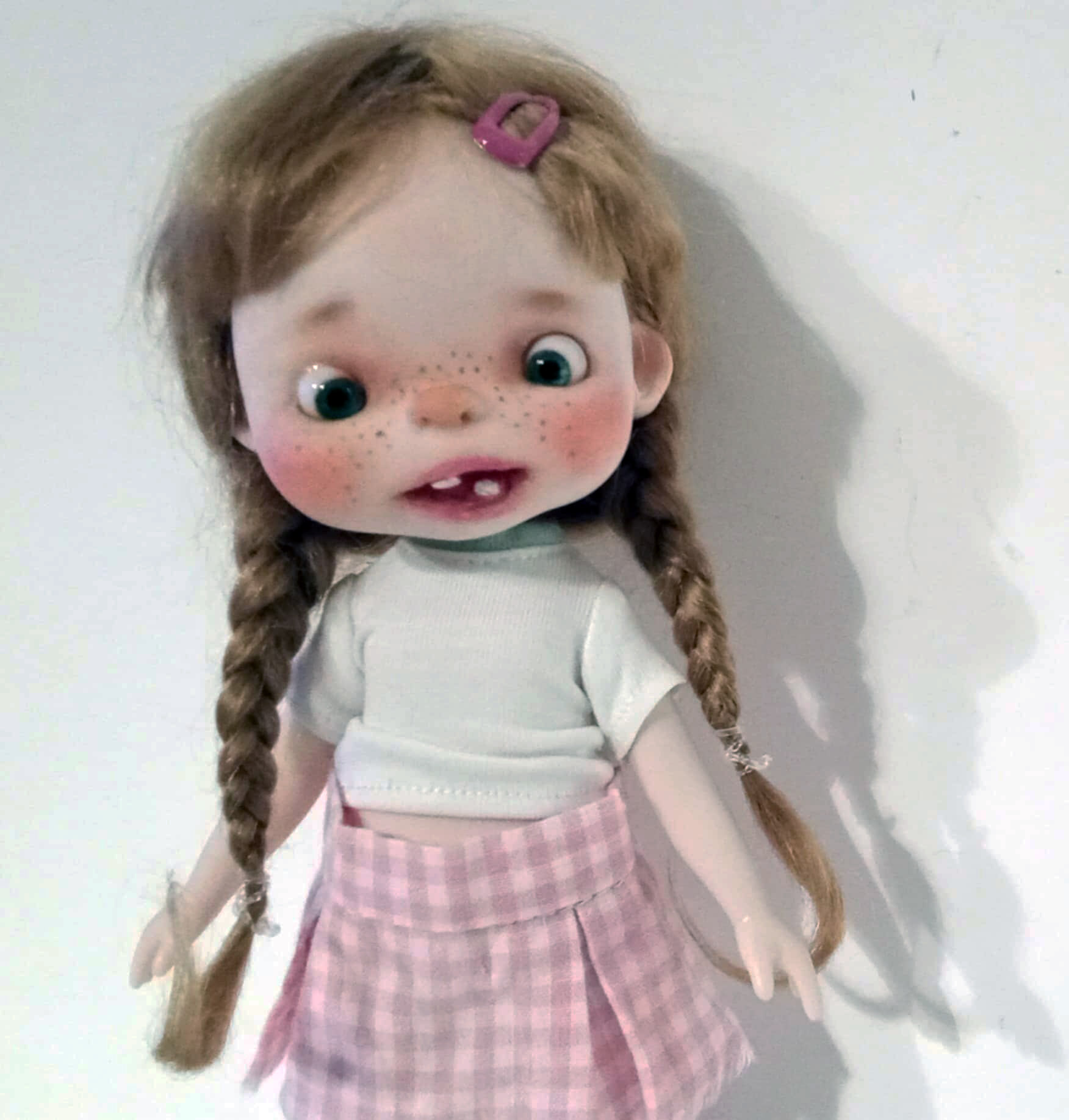 The Funny Betsy ooak handmade 8'' full set ready doll by Ppinkydolls