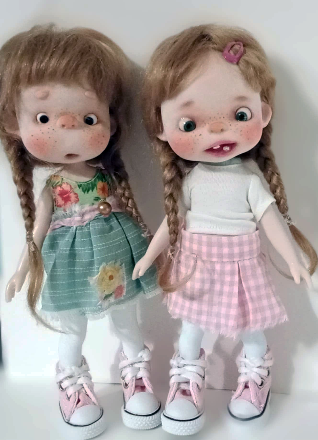 The Funny Betsy ooak handmade 8'' full set ready doll by Ppinkydolls - Image 4