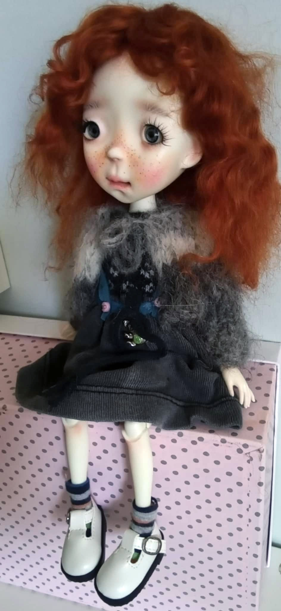 A ready Lilith bjd resin doll 12 inches by Ppinkydolls and outfits - Image 3