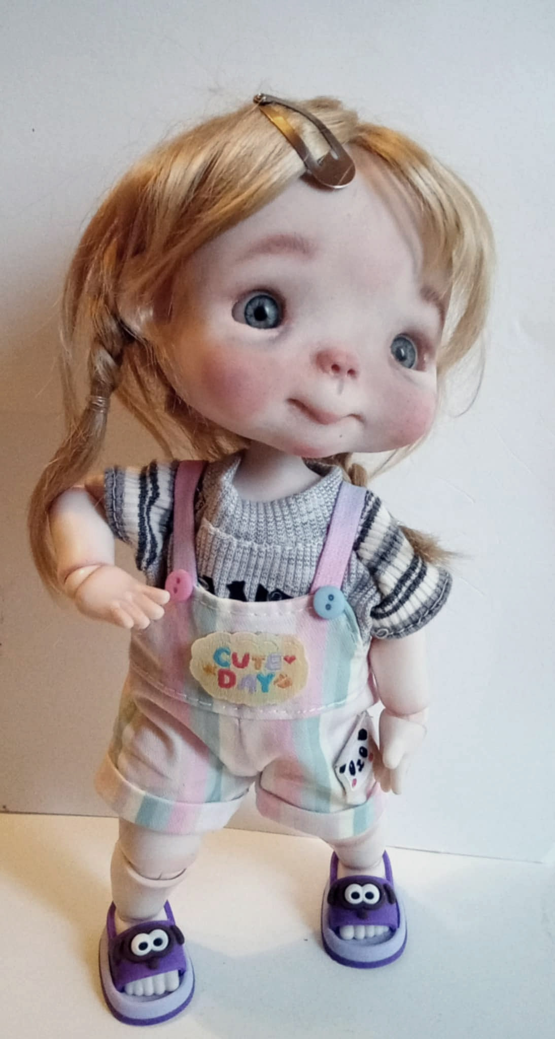 Luna Boo'bjd handmade resin doll 9 inches - Image 6