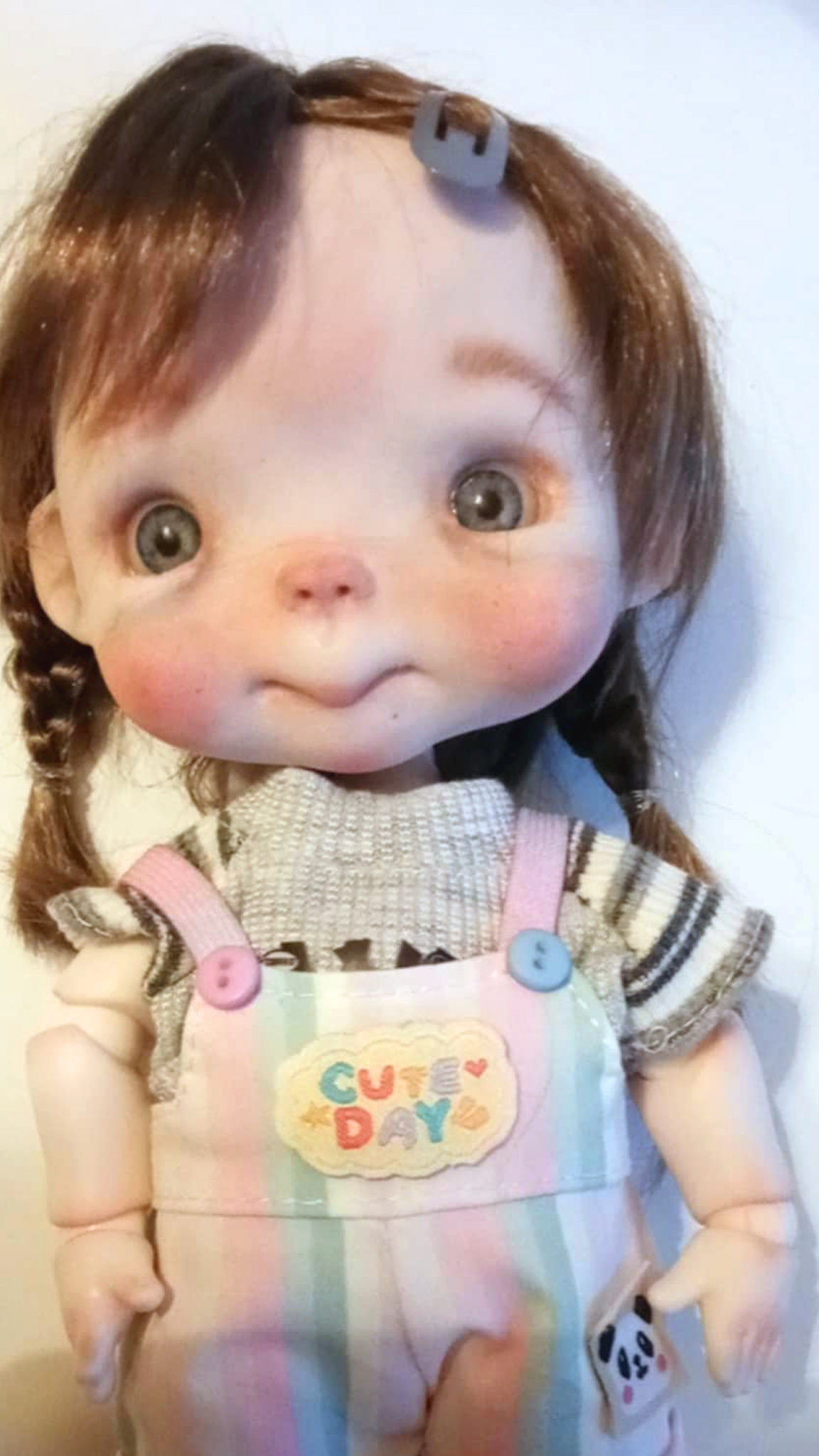 Luna Boo'bjd handmade resin doll 9 inches - Image 8