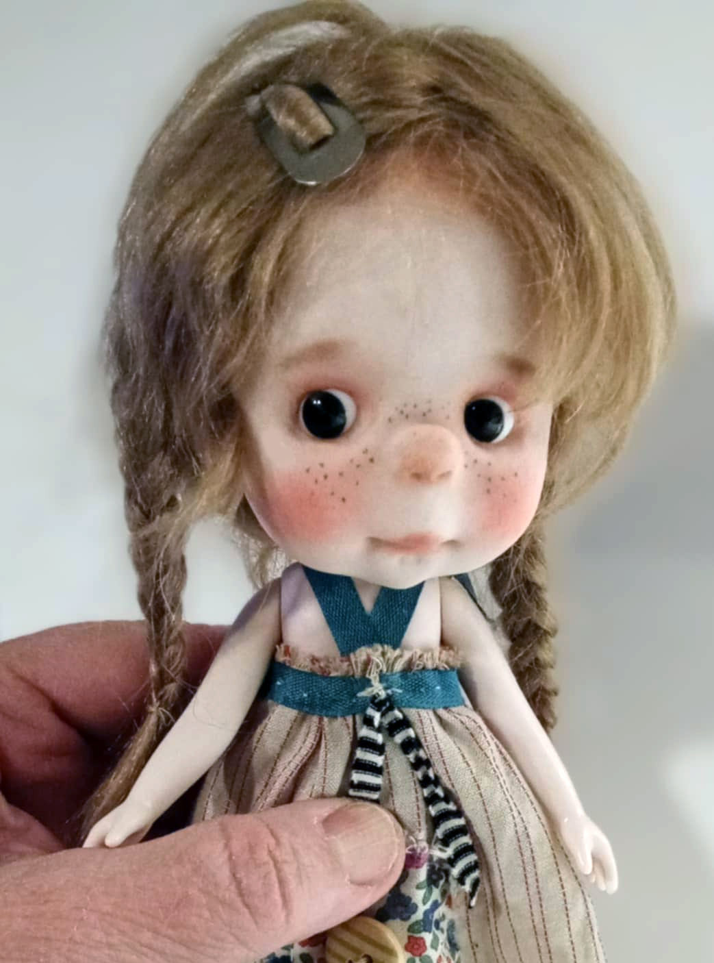 Mina ooak handmade 8'' full set ready doll by Ppinkydolls