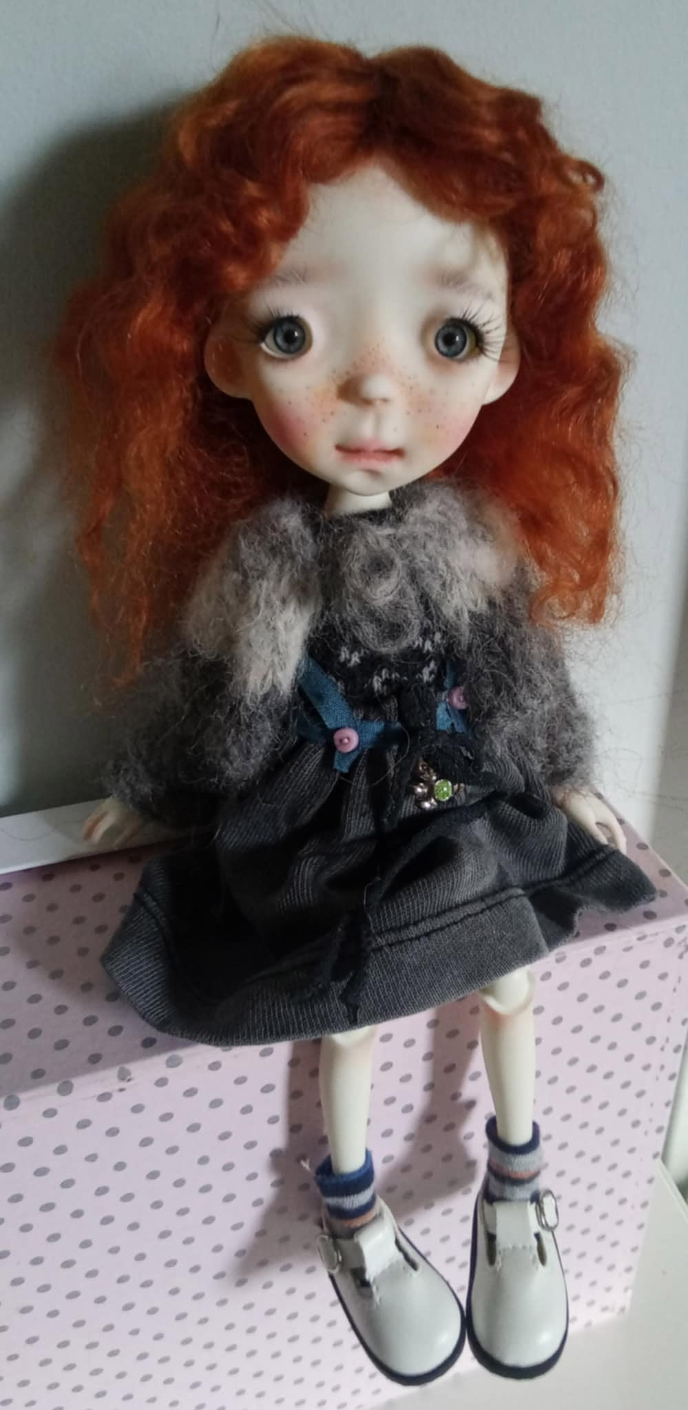 A ready Lilith bjd resin doll 12 inches by Ppinkydolls and outfits - Image 2