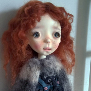 A ready Lilith  bjd resin doll 12 inches by Ppinkydolls and outfits