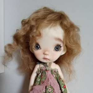Pin OOAK bjd doll,one doll only.