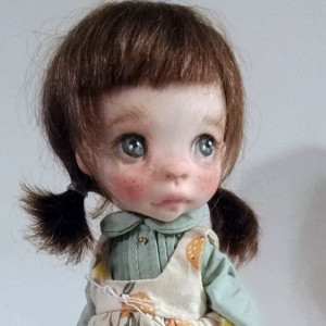 Michelle  ooak handmade 8'' full set ready doll by Ppinkydolls