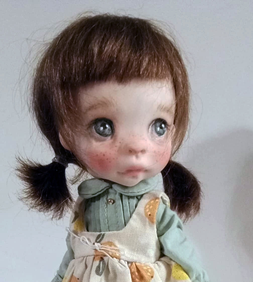 Michelle ooak handmade 8'' full set ready doll by Ppinkydolls