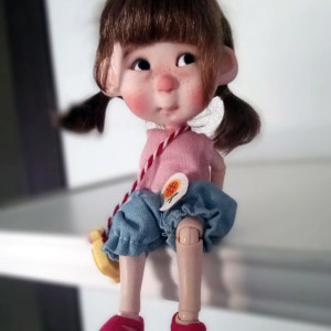 Baby Bug Girl...1/8 bjd doll,  by Ppinkydolls