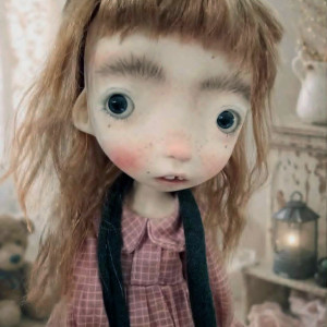 Malisa – Innocent Orphan OOAK BJD Resin Doll 12” Full Set