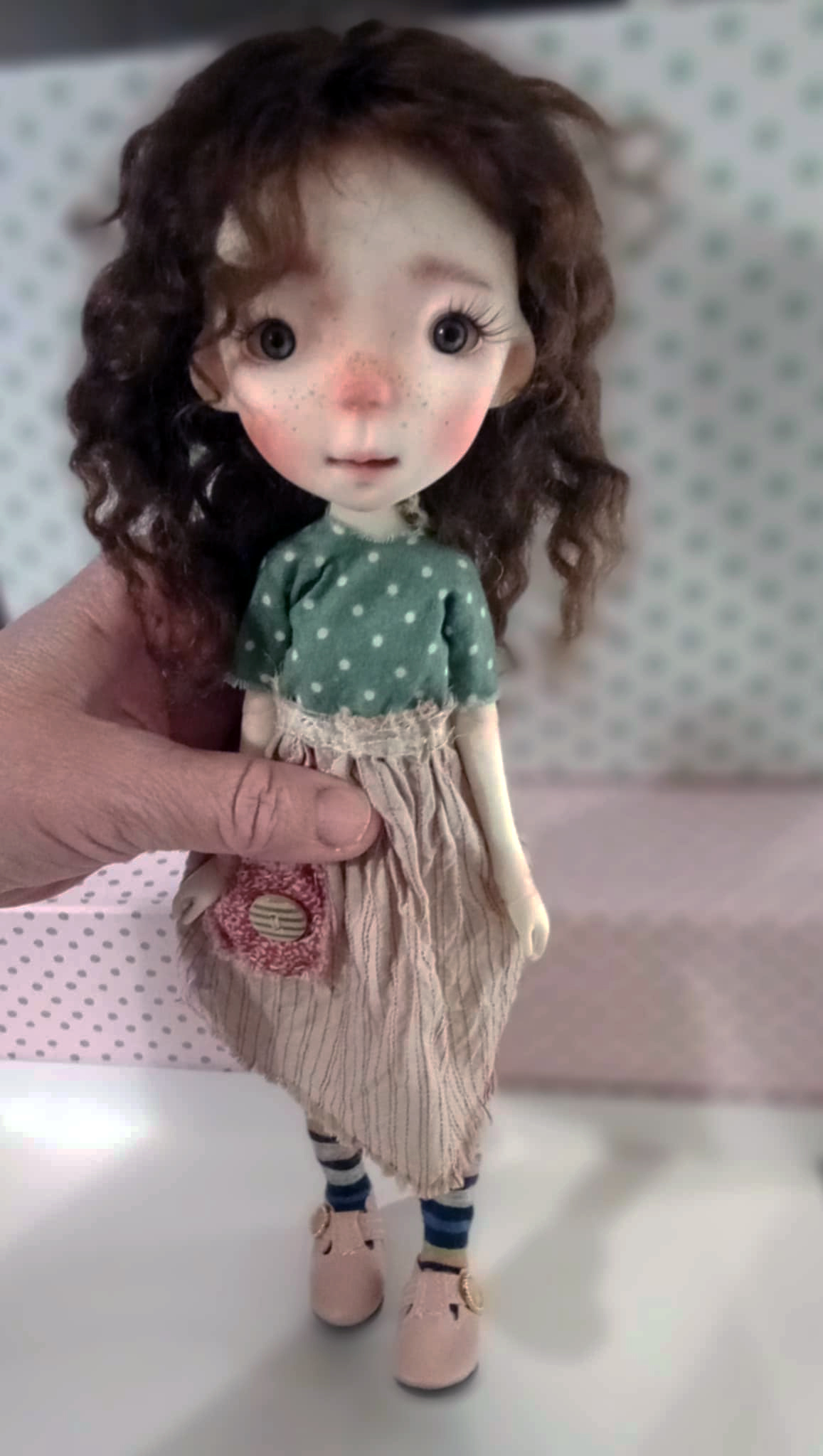 A ready Lilith bjd resin doll 12 inches by Ppinkydolls and outfits - Image 2