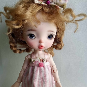 Dora doll 18cm-7 inches,1/8 bjd handmade doll