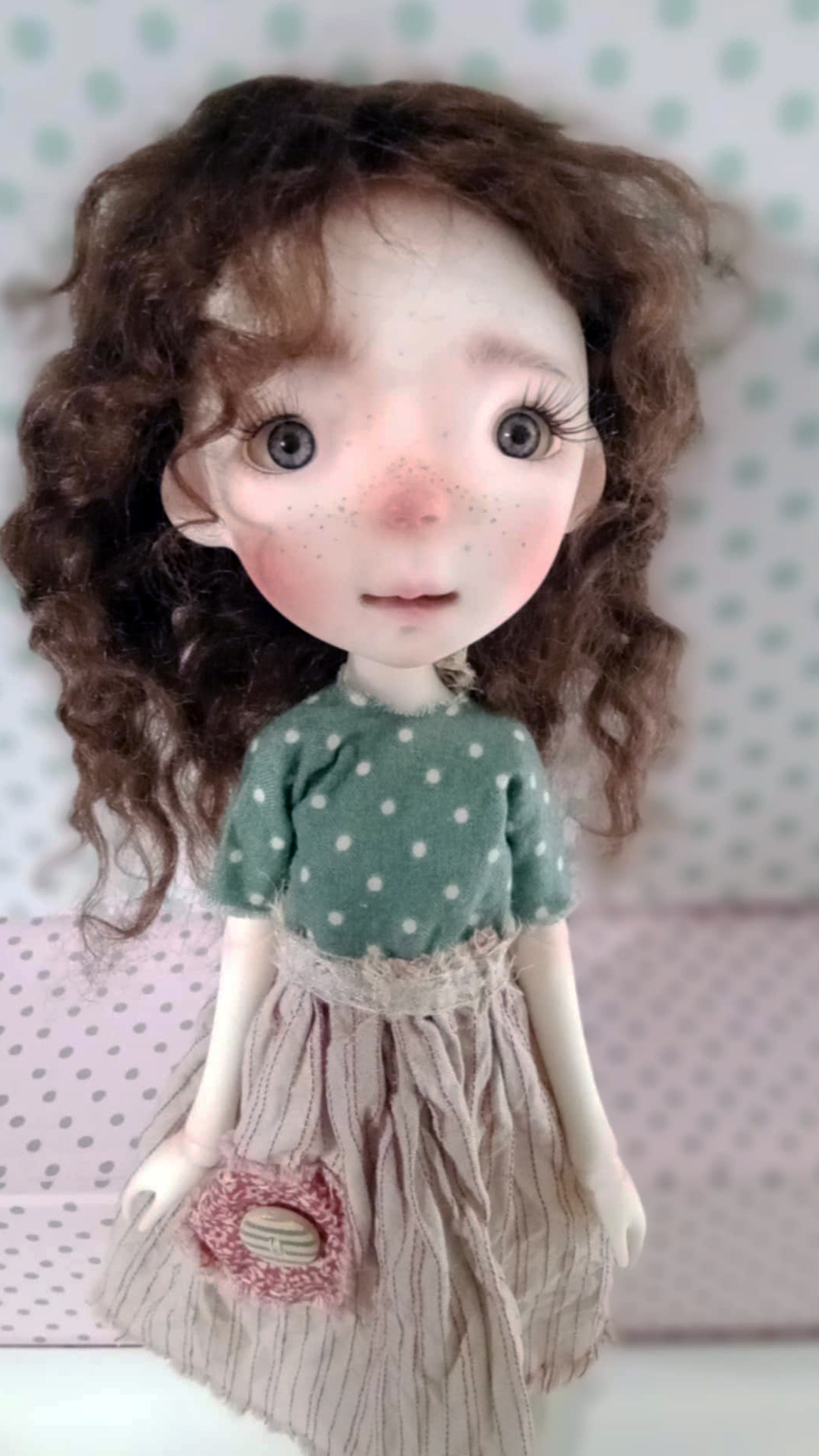 A ready Lilith bjd resin doll 12 inches by Ppinkydolls and outfits - Image 3