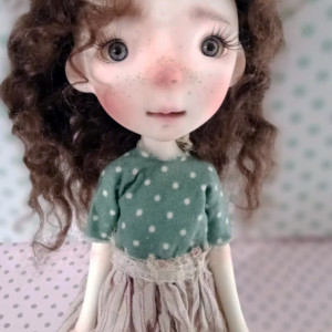 A ready Lilith  bjd resin doll 12 inches by Ppinkydolls and outfits