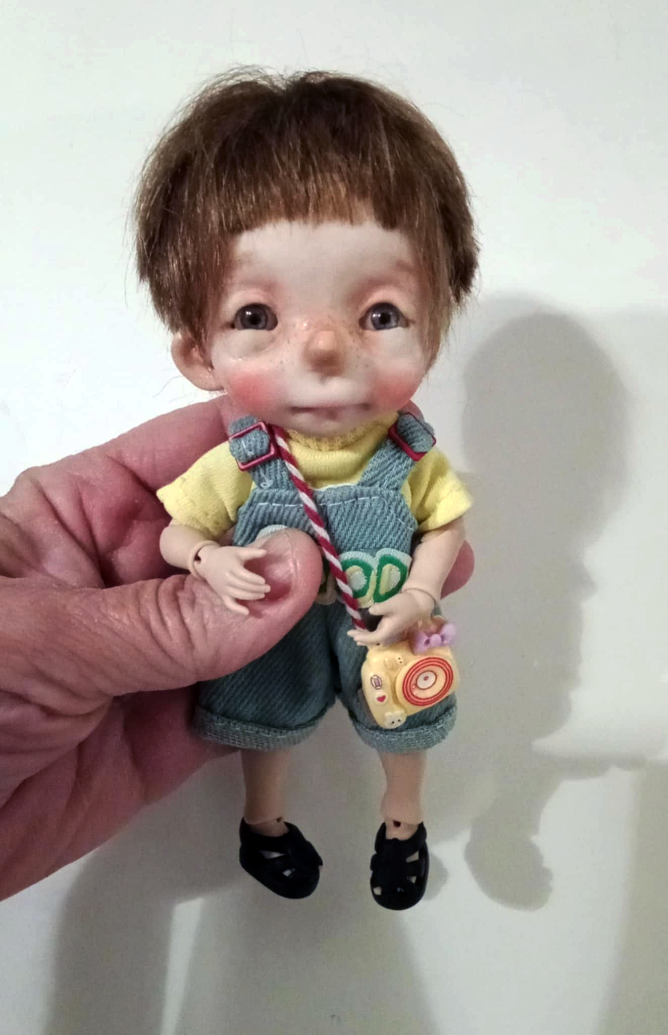 Pinocchio boy,New doll 18cm,1/8 bjd handmade doll