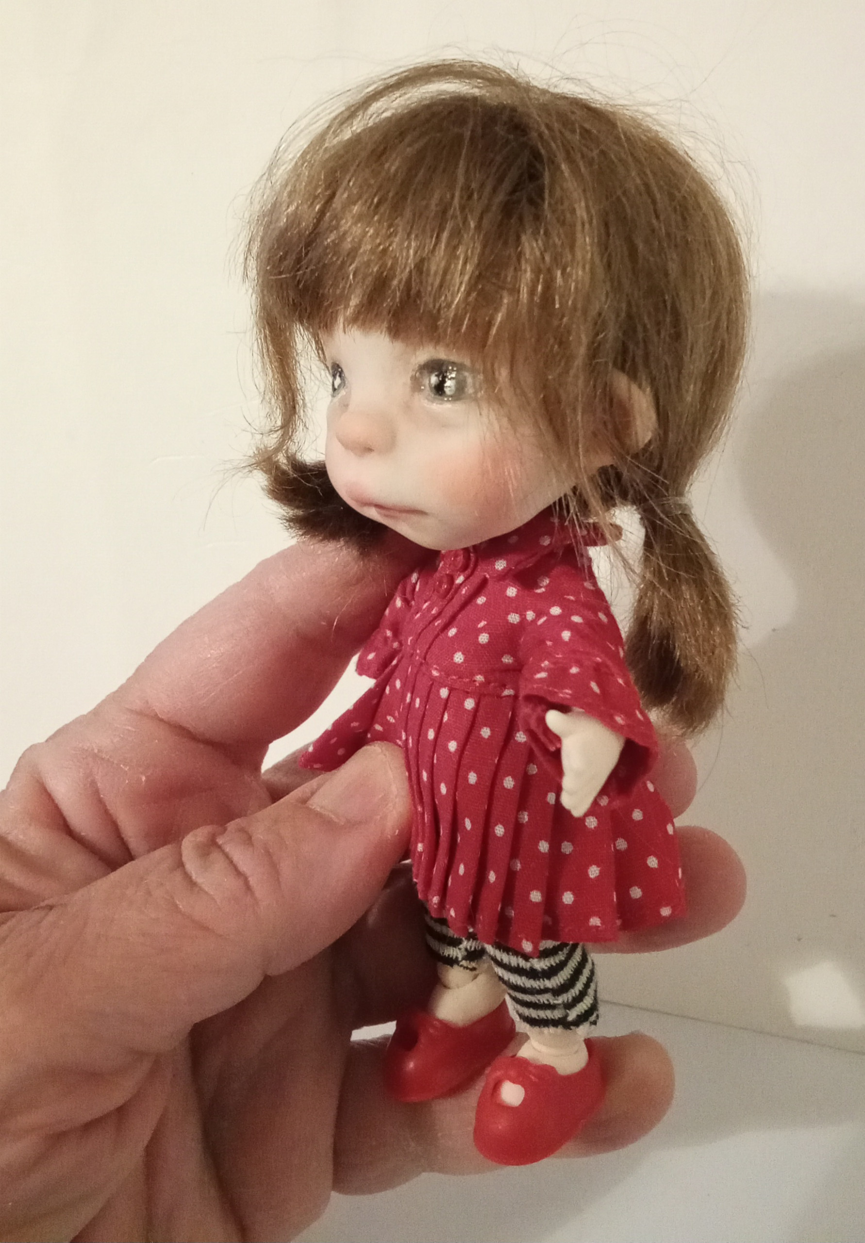 Baby Zina OOAK 1/8 bjd doll, by Ppinkydolls - Image 4