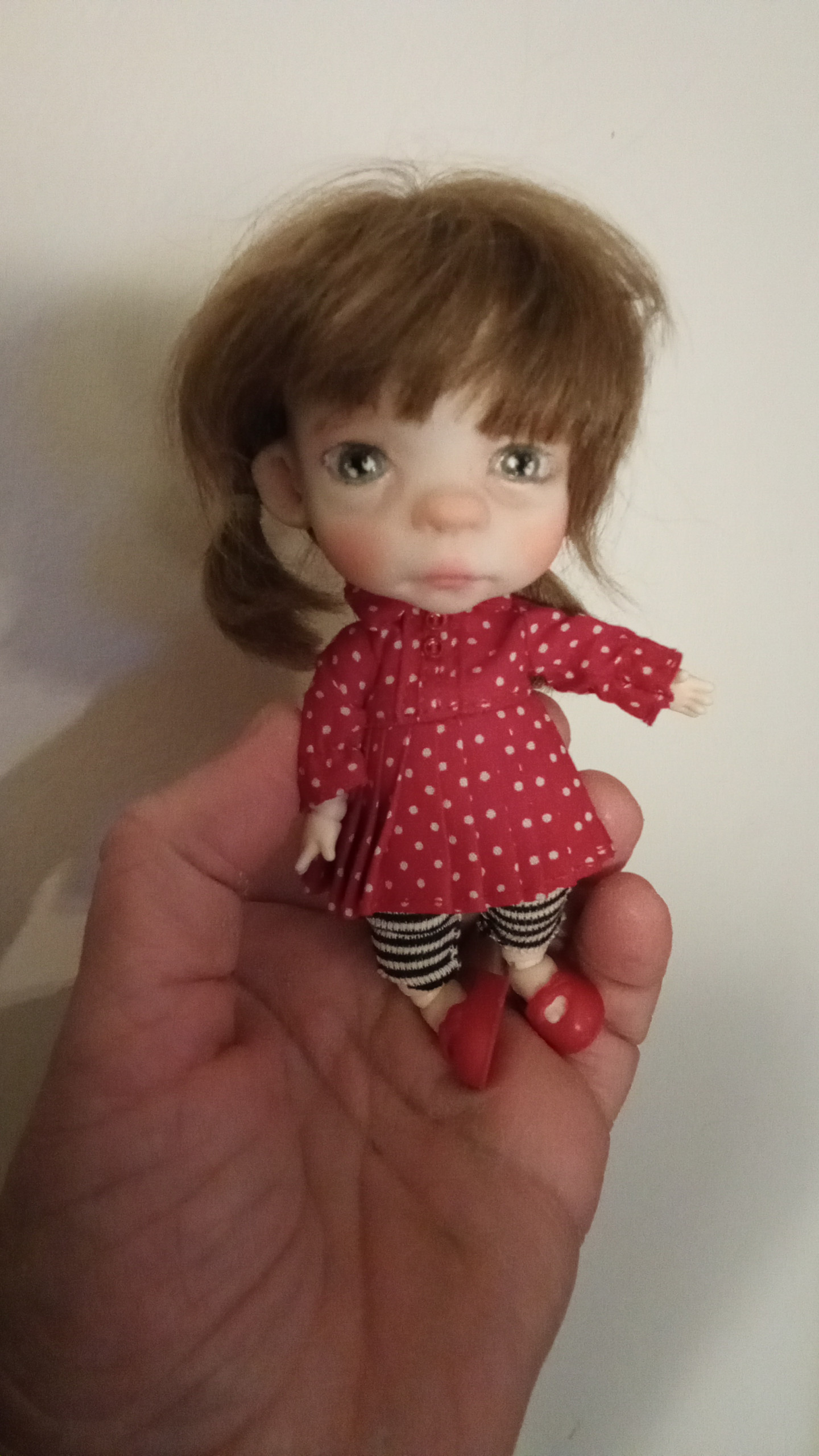 Baby Zina OOAK 1/8 bjd doll, by Ppinkydolls