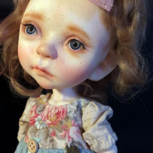 Scarlet' 13'doll, bjd resin doll