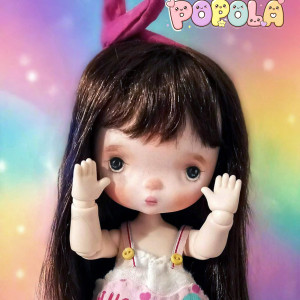 OOAK Popola'bjd handmade  doll 9 inches-23cm