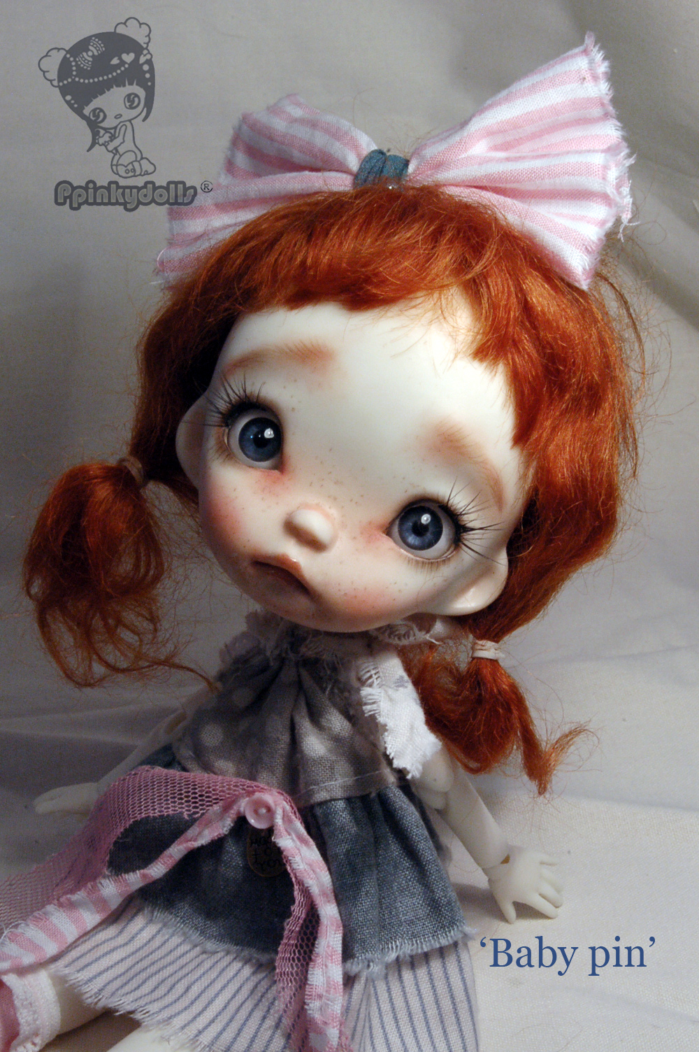 Baby Pin 20cm - 7.8 inches resin bjd doll - Image 4
