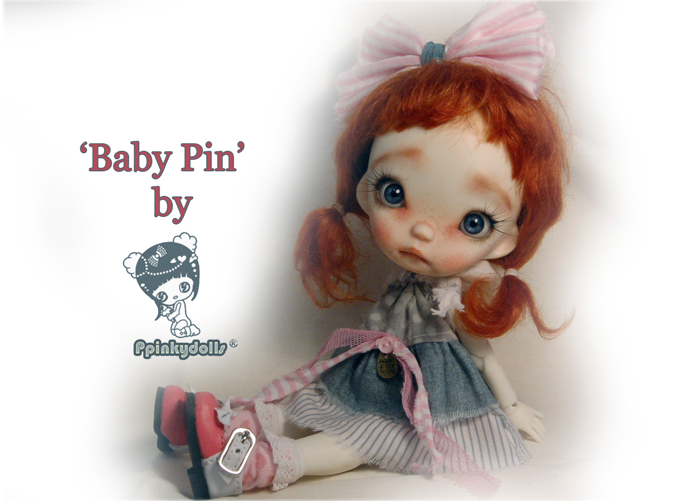 Baby Pin 20cm - 7.8 inches resin bjd doll - Image 2