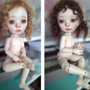 Scarlet' 13'doll, bjd resin doll