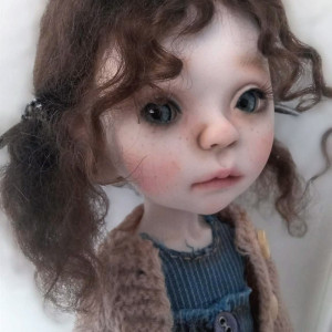 Scarlet' 13'doll, bjd resin doll