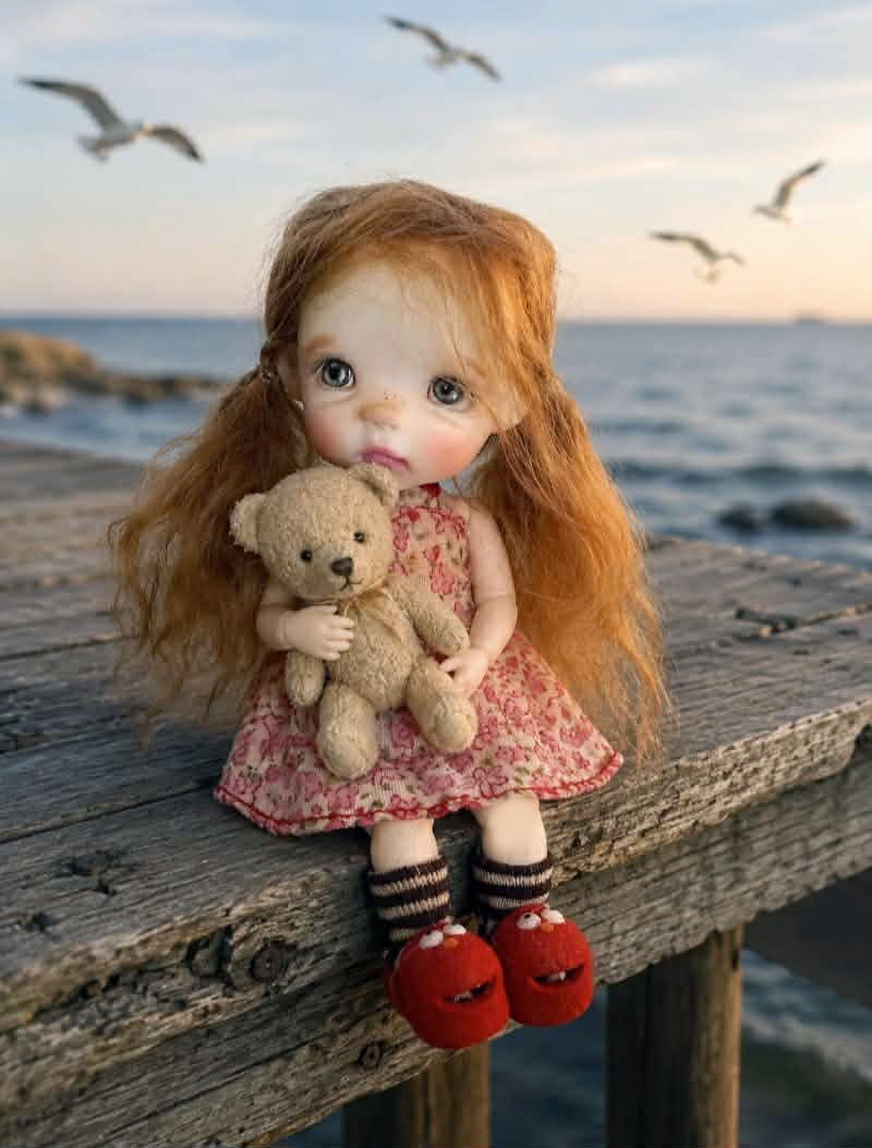 Rosa ...4.5 inches bjd doll, by Ppinkydolls