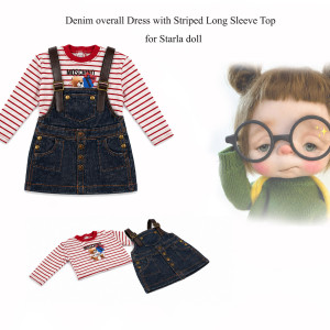 T-Shirt with Suspender skirt Outfit set for Starla doll
