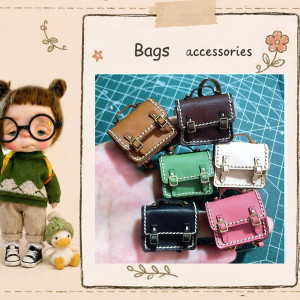 Handcrafted Leather backpack Bags for Starla Doll