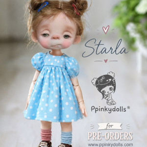 Starla New  edition ,full set dress, bjd handmade doll