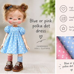 Cotton Dress S-104 for Starla doll