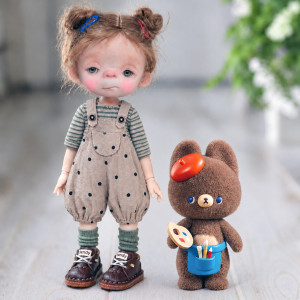 Sweet Toto the Bear  toy friend  for Starla