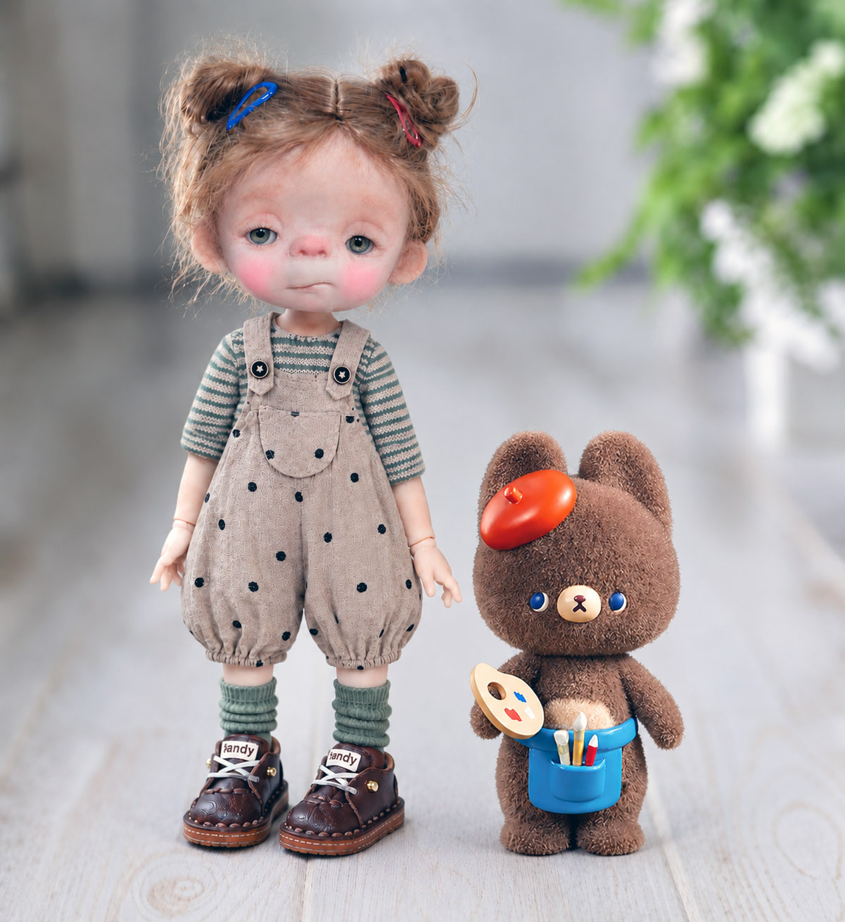 Sweet Toto the Bear toy friend for Starla