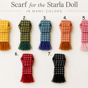 Scarf Plaid Scarf Accessories for Starla doll